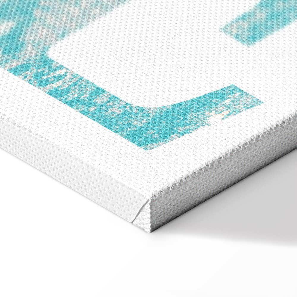 Leinwandbild - Flourishing Letters (1 Part) Vertical