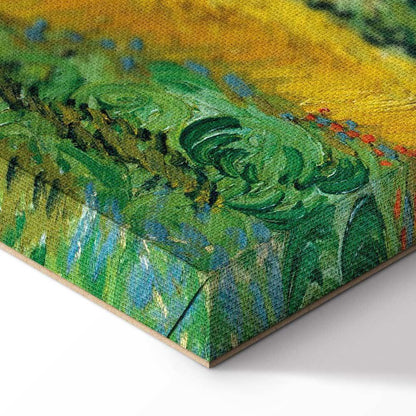 Leinwandbild - Vincent Van Gogh – Wheat Field with Cypresses