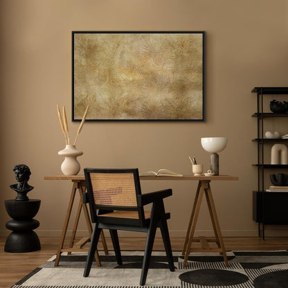 Leinwandbild - Vintage Leaves (1 Part) Wide