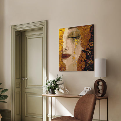 Malen nach Zahlen - Gustav Klimt – Golden Tears