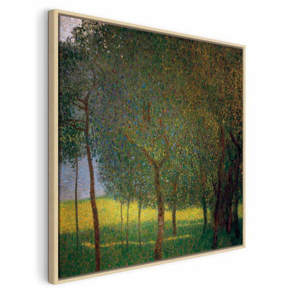 Leinwandbild - Gustav Klimt – Fruit trees on Attersee