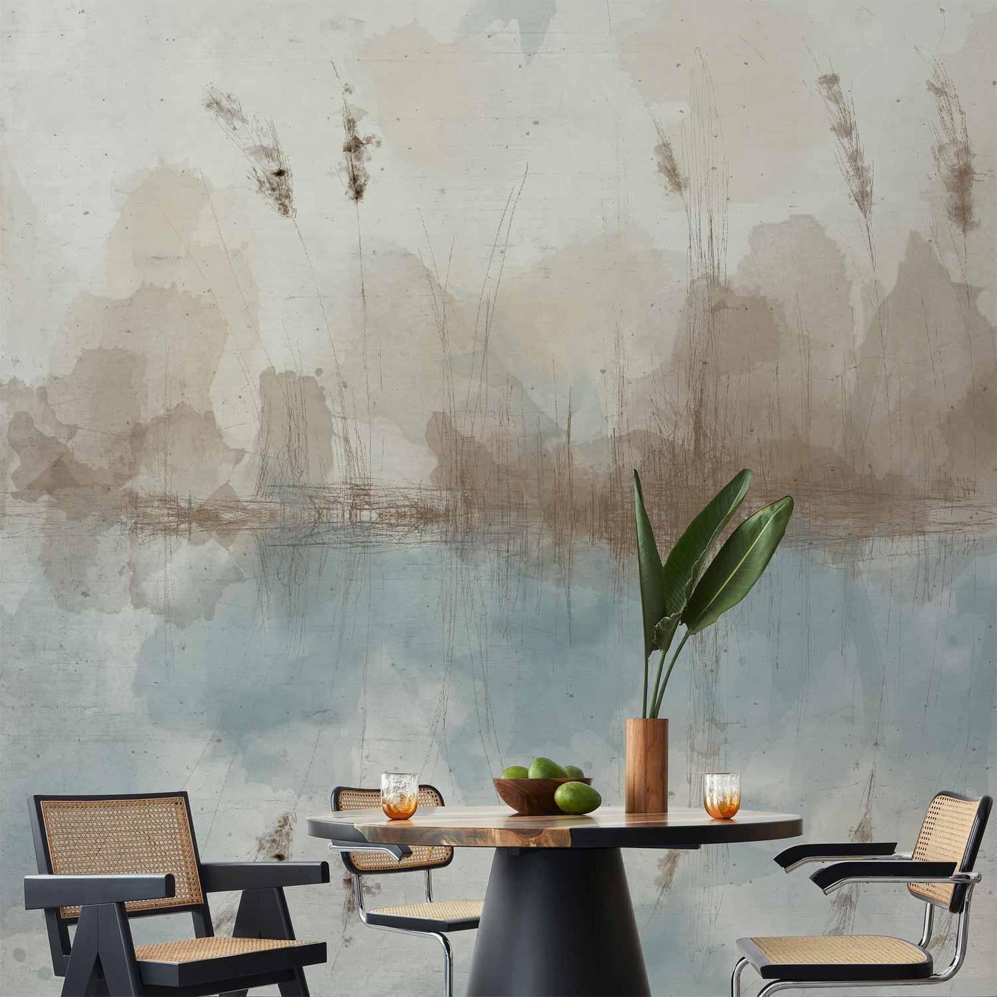 Fototapete - Winter Pond