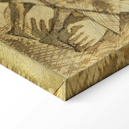 Leinwandbild - Frida Kahlo – Karma