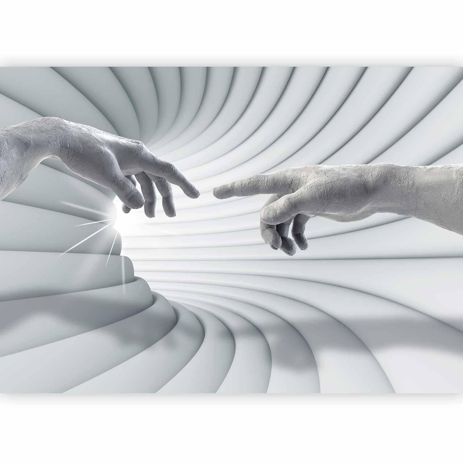 Design-Tapete mit Licht und Schatten – für moderne Wohnräume
