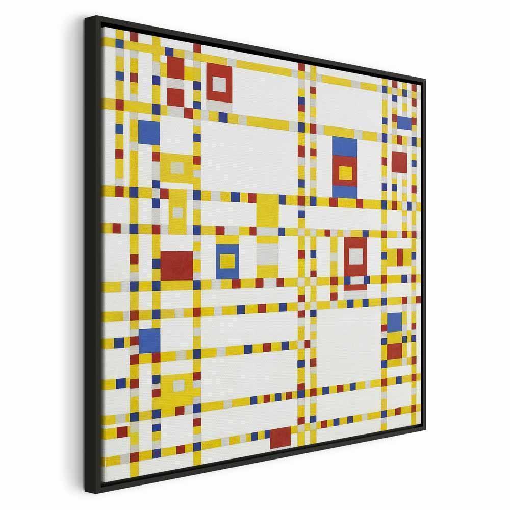 Leinwandbild - Piet Mondrian – Broadway Boogie Woogie