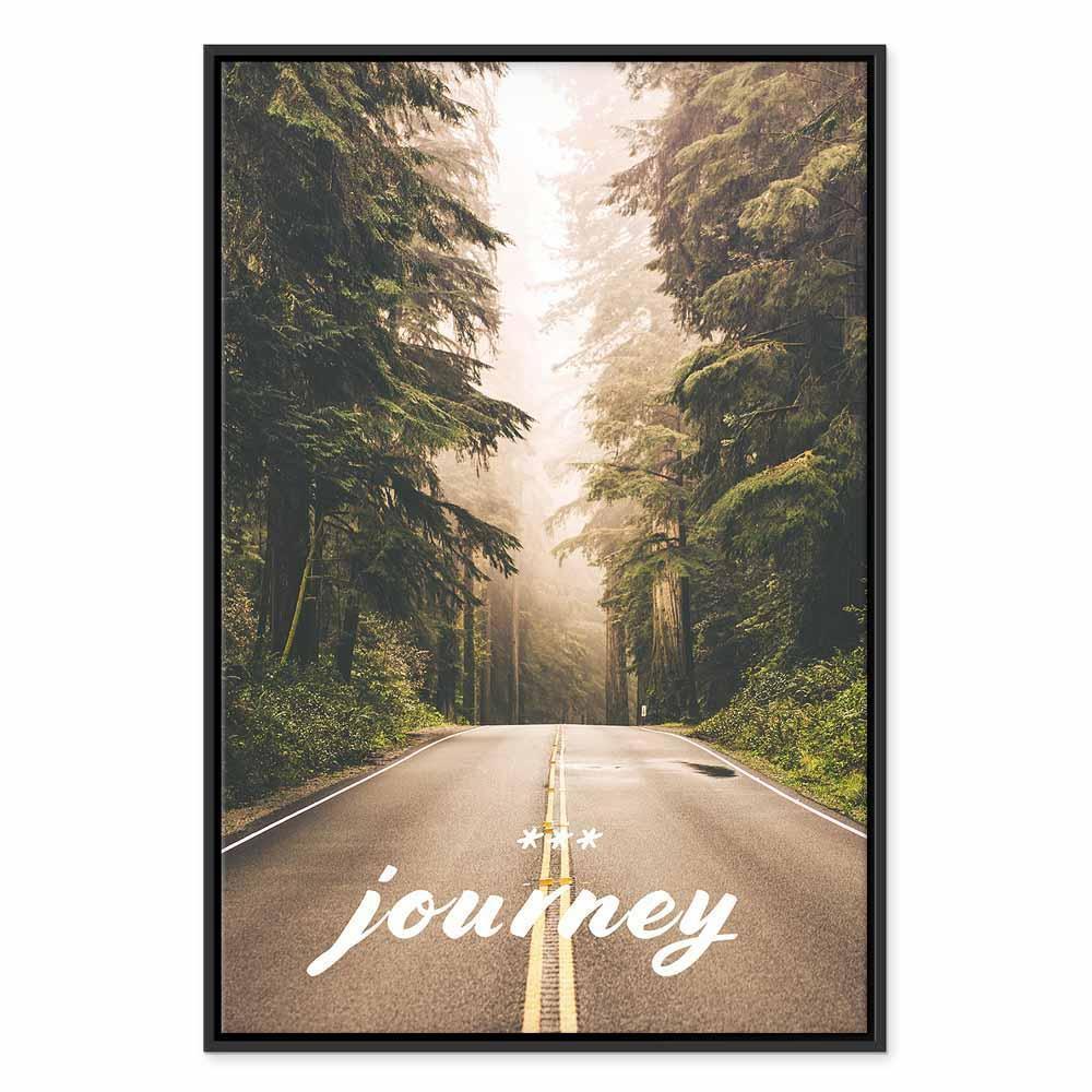 Leinwandbild - Journey Into The Unknown (1 Part) Vertical