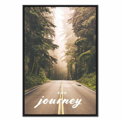 Leinwandbild - Journey Into The Unknown (1 Part) Vertical