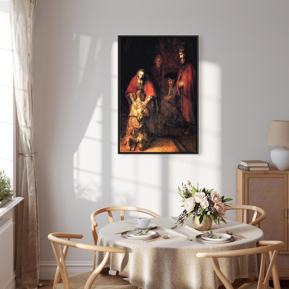 Leinwandbild - Rembrandt – The Return of the Prodigal Son