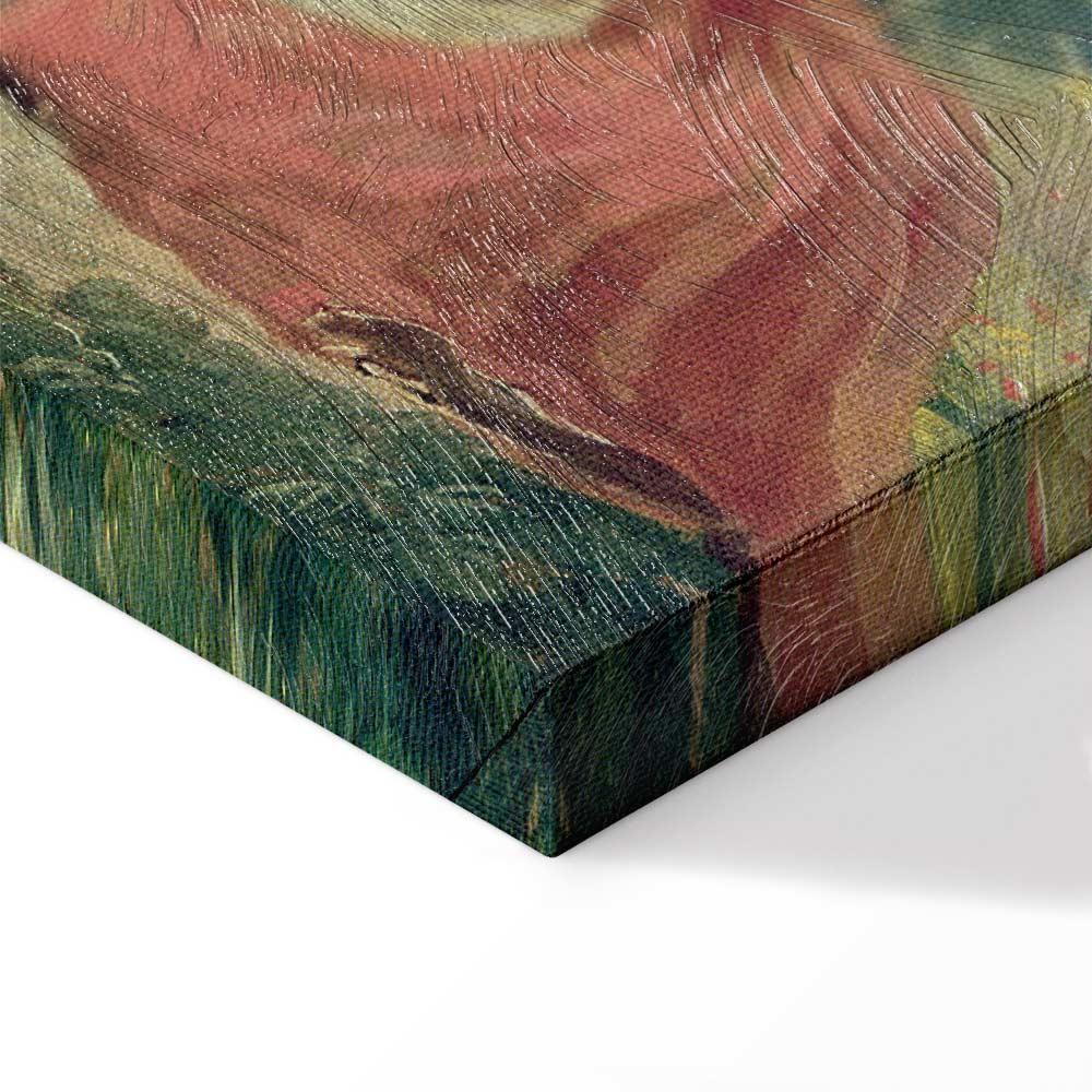 Leinwandbild - Francisco Goya – Spring or the Flower Seller