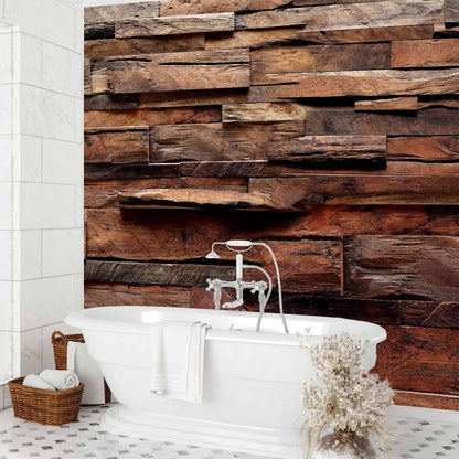 Fototapete - Rustic Style: Forest Cottage