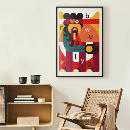 Poster Design Art – Abstrakte Wandkunst mit Stil