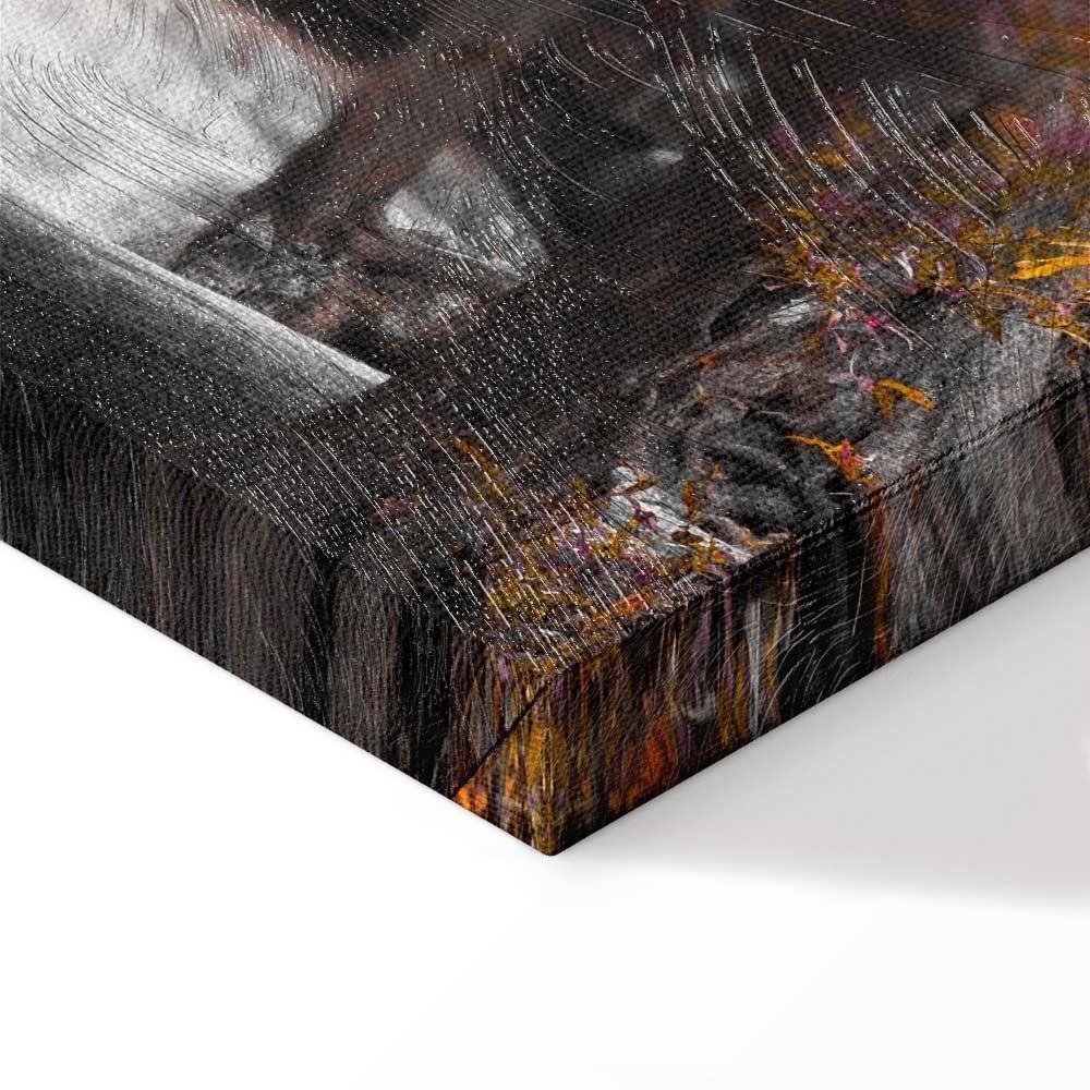 Leinwandbild - Autumn Buddha