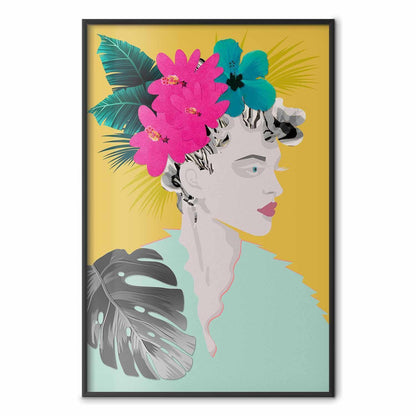 Poster - Flowers in the Hair