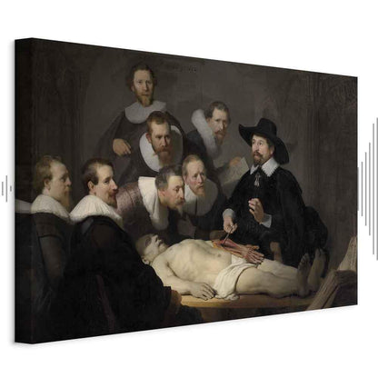 Leinwandbild Rembrandt Anatomie-Lektion – Barockes Meisterwerk