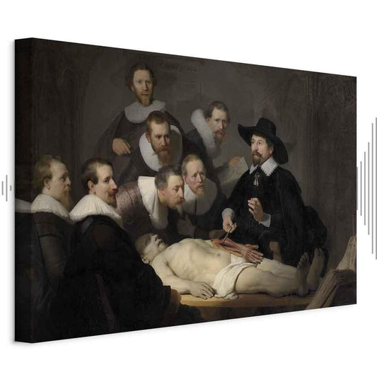 Leinwandbild Rembrandt Anatomie-Lektion – Barockes Meisterwerk