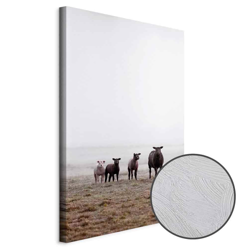 Leinwandbild - Friends in the Morning (1 Part) Vertical