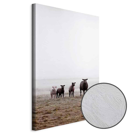 Leinwandbild - Friends in the Morning (1 Part) Vertical