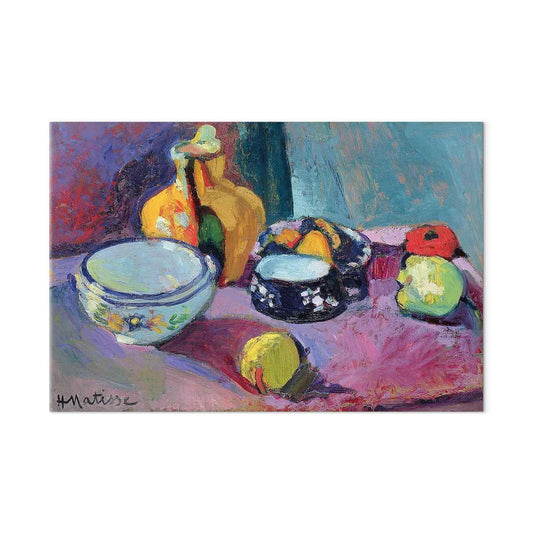 Leinwandbild - Henri Matisse – Dishes and Fruit