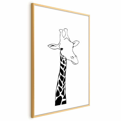 Poster - Checkered Neck Artgeist