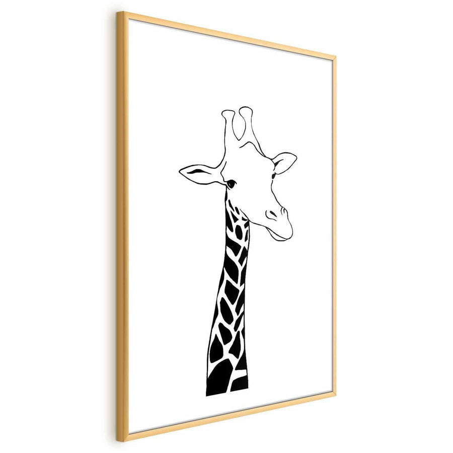 Poster - Checkered Neck Artgeist