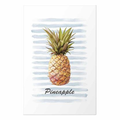 Poster - Pineapple and Stripes