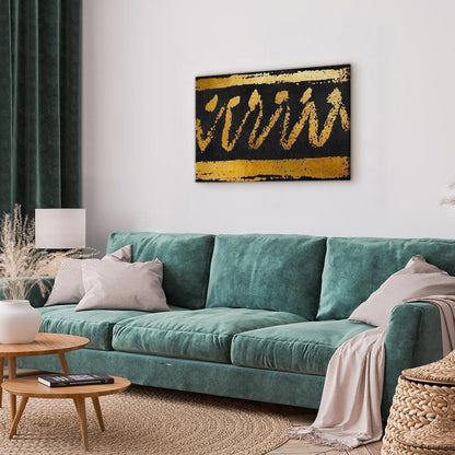 Leinwandbild - Gold Seal (1 Part) Wide