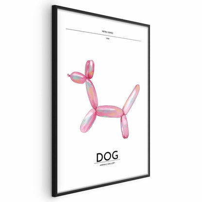 Poster - Holo-Dog - Colorful Retro Dog