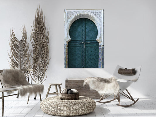 Leinwandbild - Ethnic Door (1 Part) Vertical