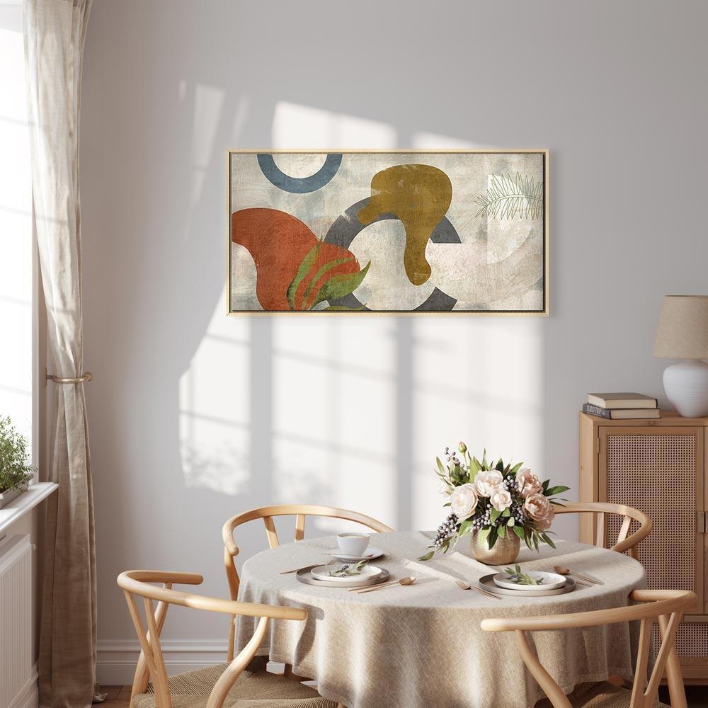 Leinwandbild - Mirage of Shapes (1 Part)