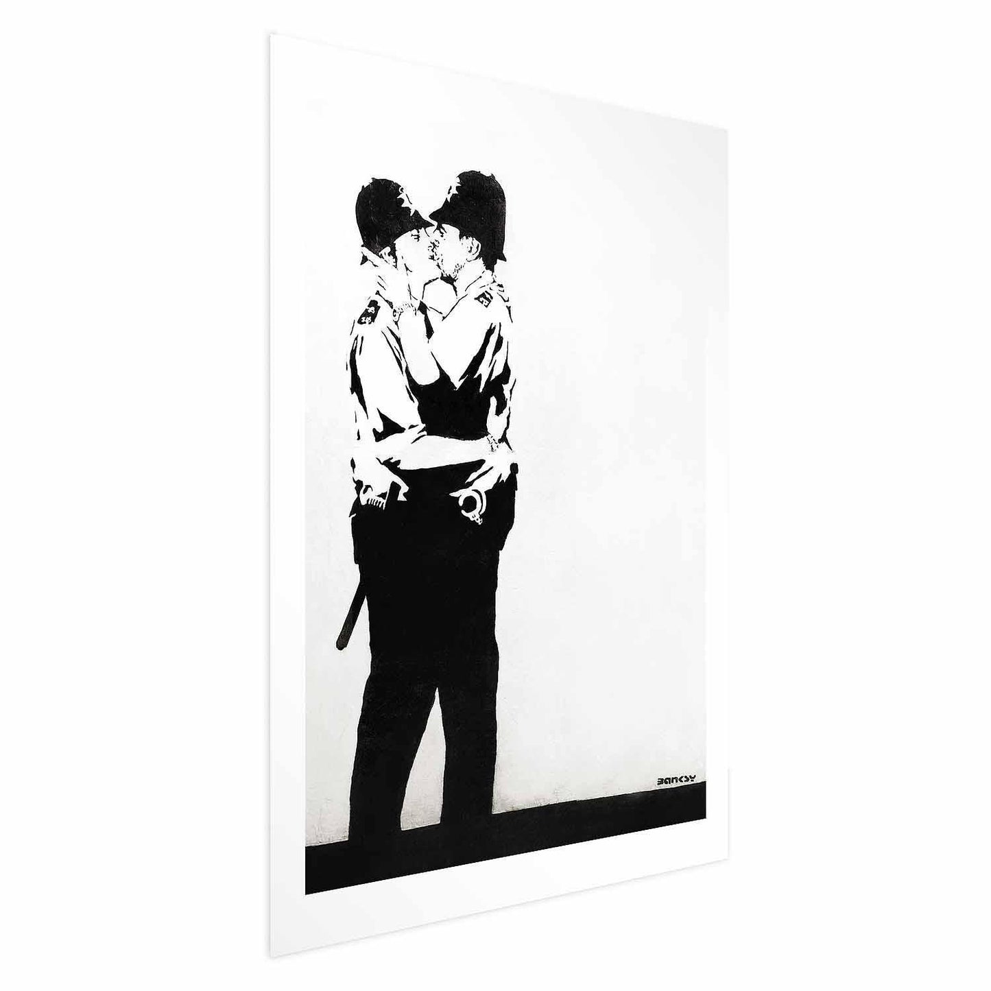 Poster - The Policemen's Kiss Artgeist
