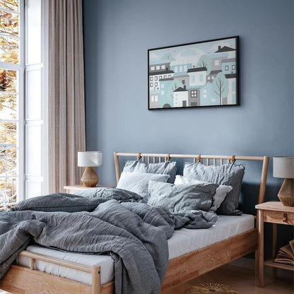 Leinwandbild - Colorful Town (1 Part) Wide