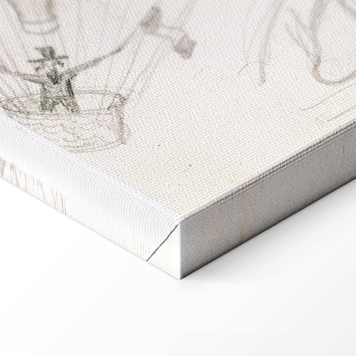 Leinwandbild - Frida Kahlo – Drawing of Eyes