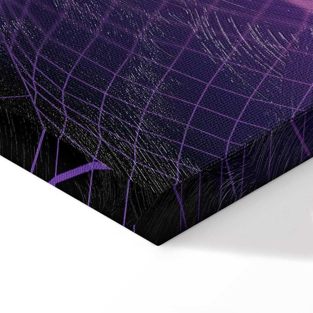 Leinwandbild - Futuristic landscape 2 (1 Part) Wide