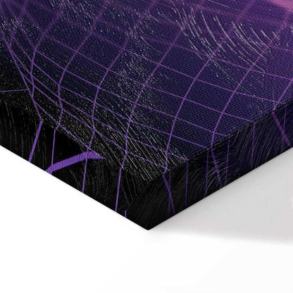 Leinwandbild - Futuristic landscape 2 (1 Part) Wide