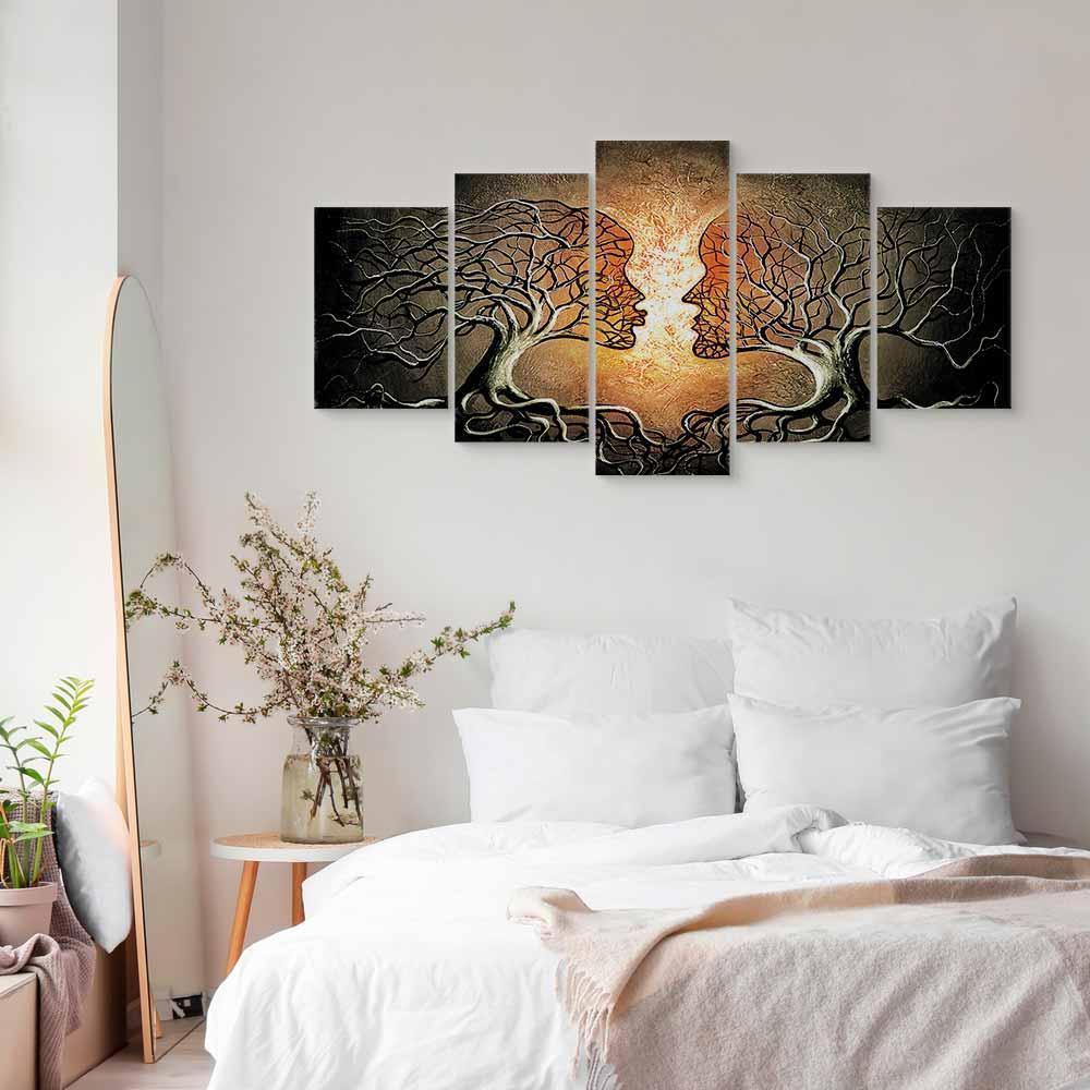 Leinwandbild - Love Entanglement