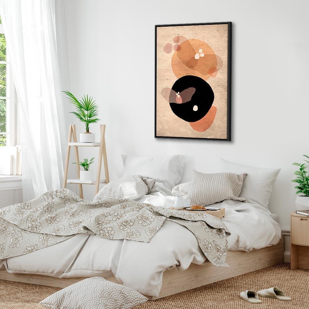 Leinwandbild - Moon Butterfly (1 Part) Vertical