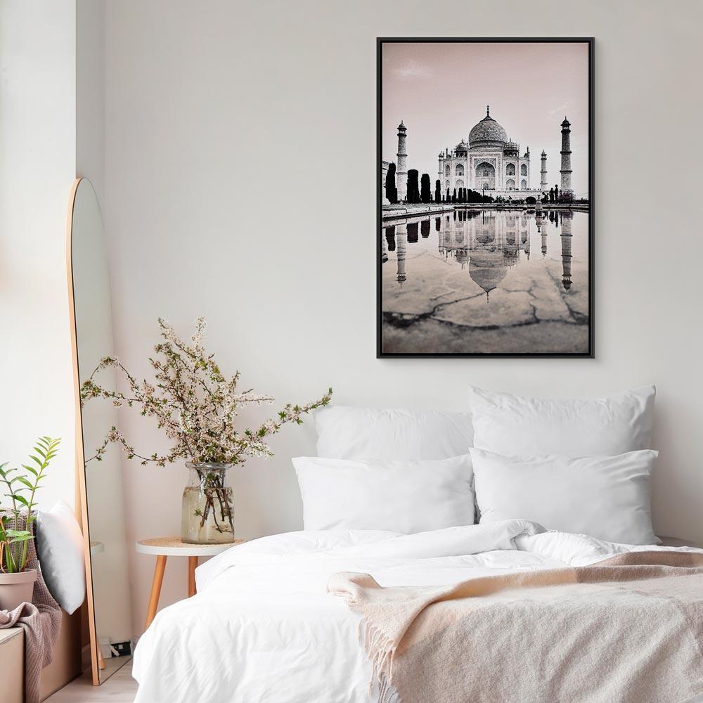 Leinwandbild - Taj Mahal (1 Part) Vertical