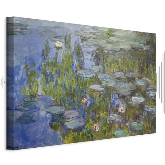 Leinwandbild - Claude Monet – Water Lilies