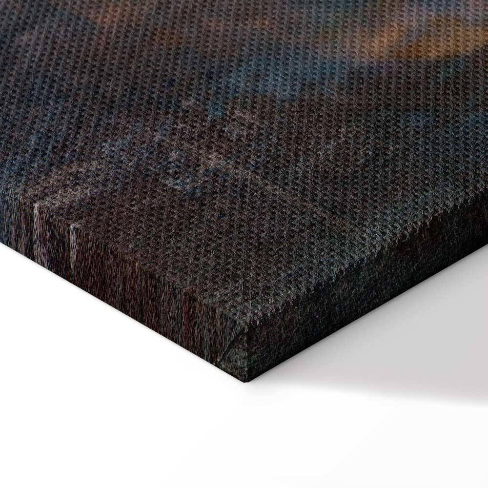 Leinwandbild - Copper Leaves (1 Part) Wide