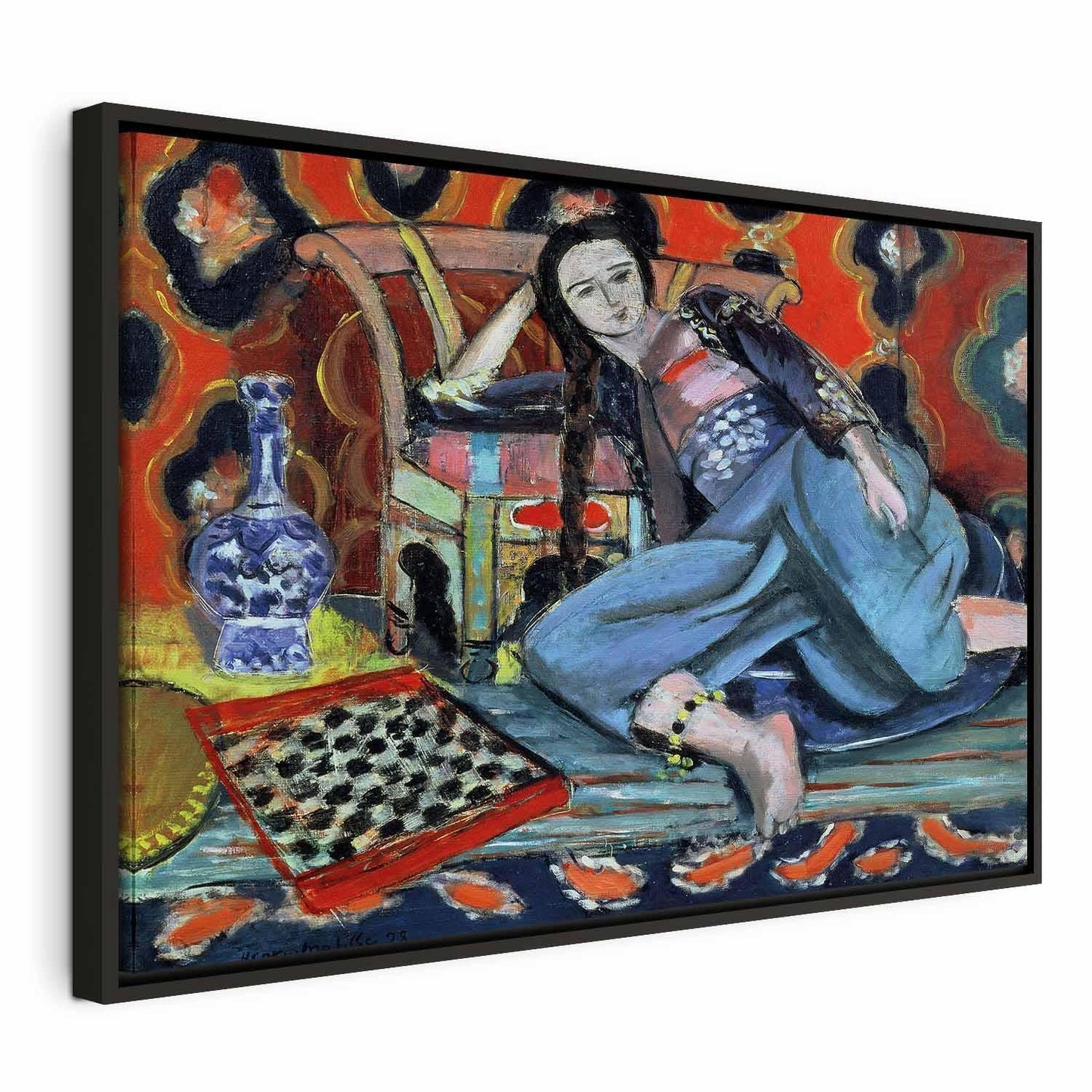 Leinwandbild - Henri Matisse – Odalisque with Turkish Chair