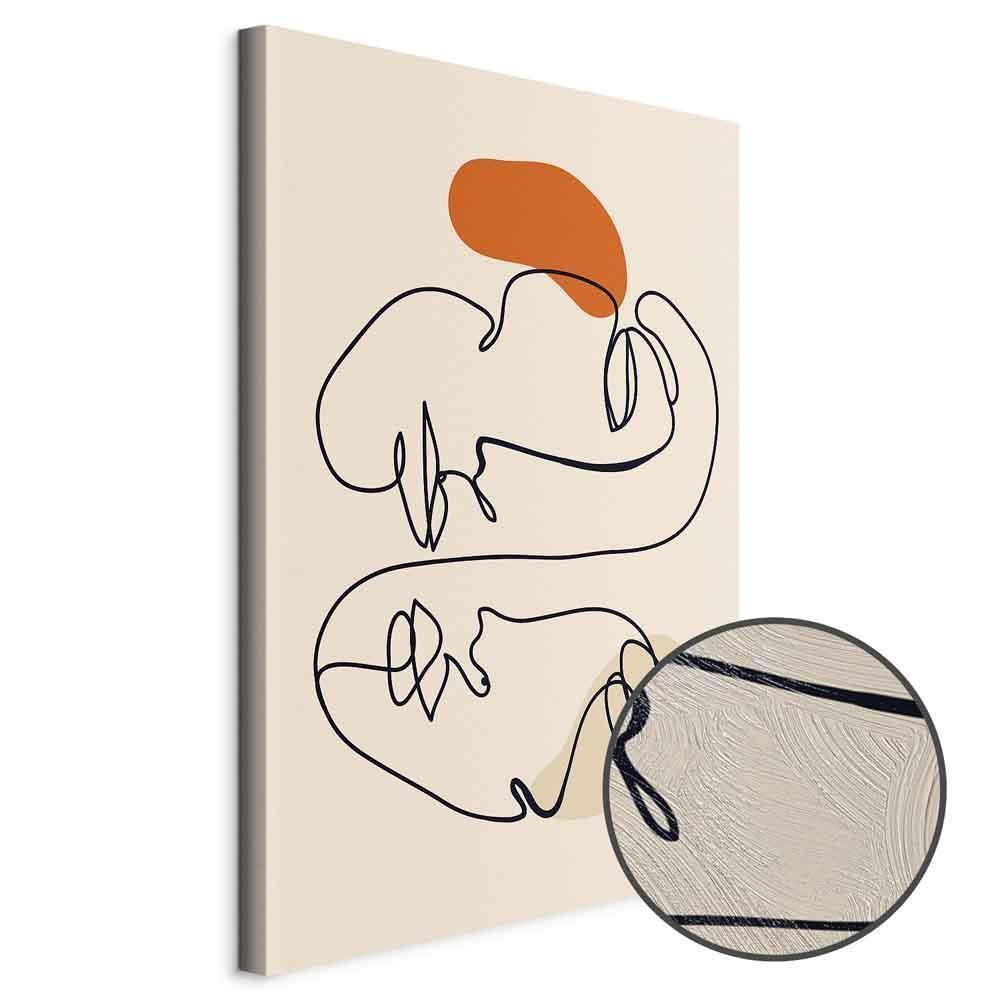 Leinwandbild - Solar Connection (1 Part) Vertical