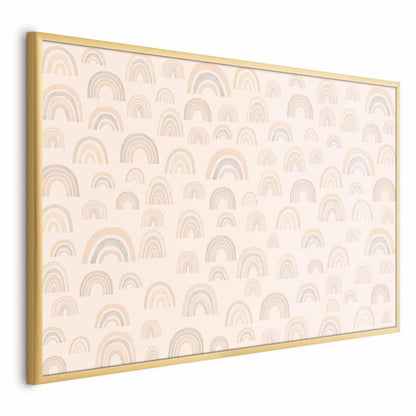 Poster - Pastel Rainbows Artgeist