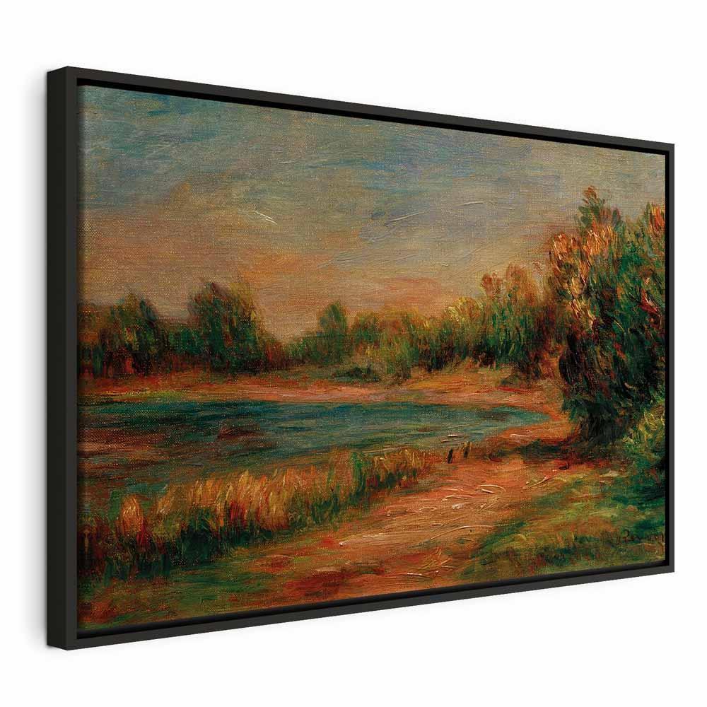 Leinwandbild - Pierre-Auguste Renoir – Paysage à Guernesey
