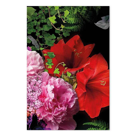 Leinwandbild - Floral Symphony (1 Part) Vertical