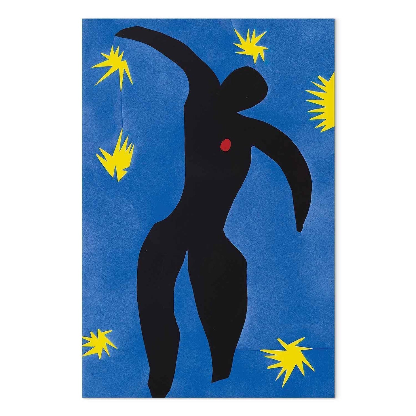 Leinwandbild - Henri Matisse – Icarus (from Jazz)