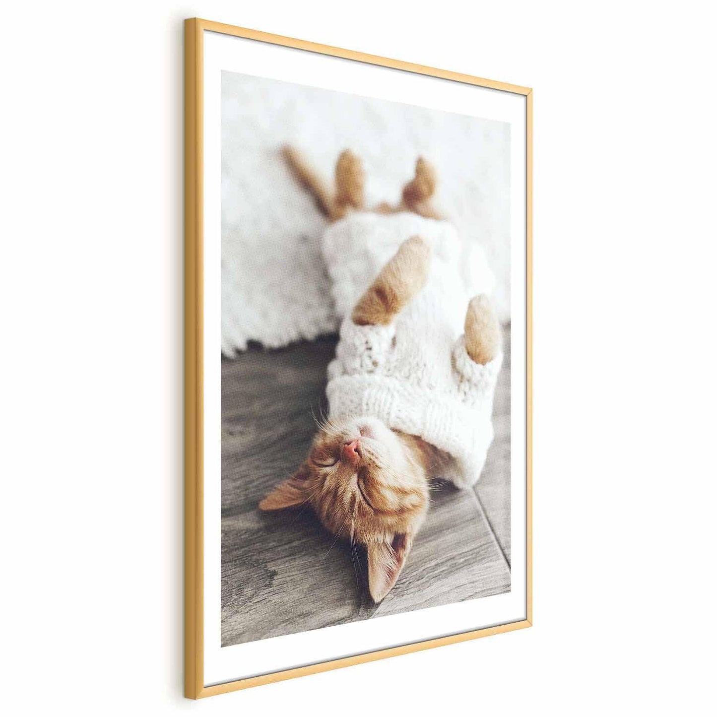 Poster - Lazy Cat Artgeist