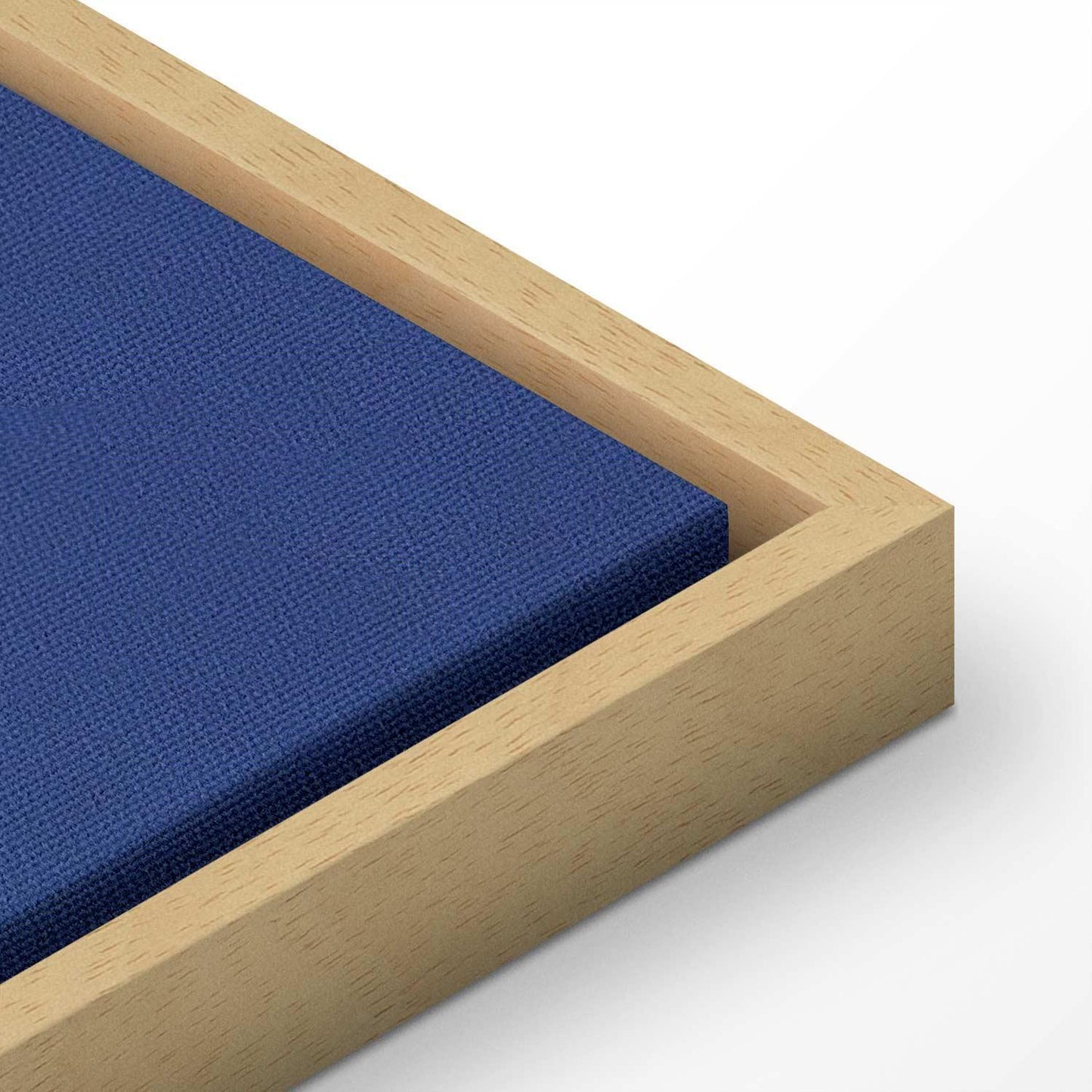 Leinwandbild - The Sun in Hiding: The Golden Face of the Sky Over a Cloudy Sea