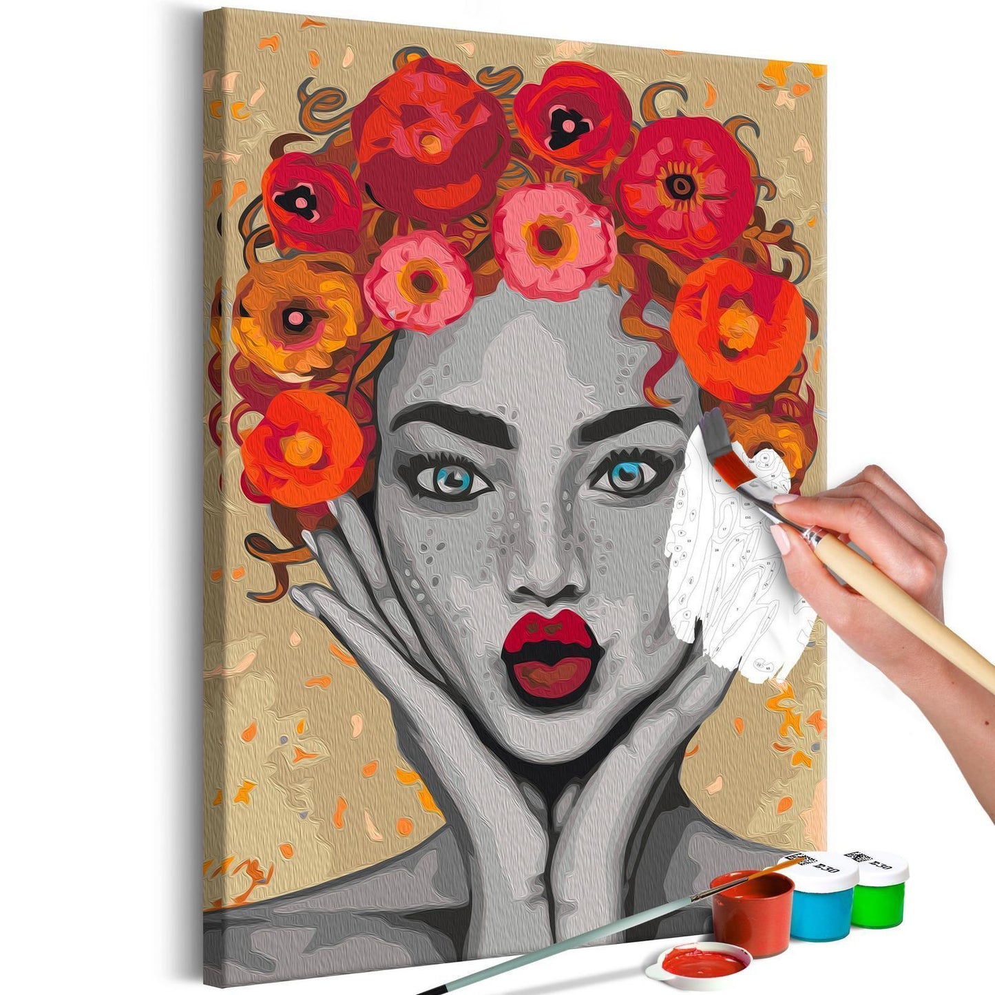 Malen nach Zahlen - Summer Lady