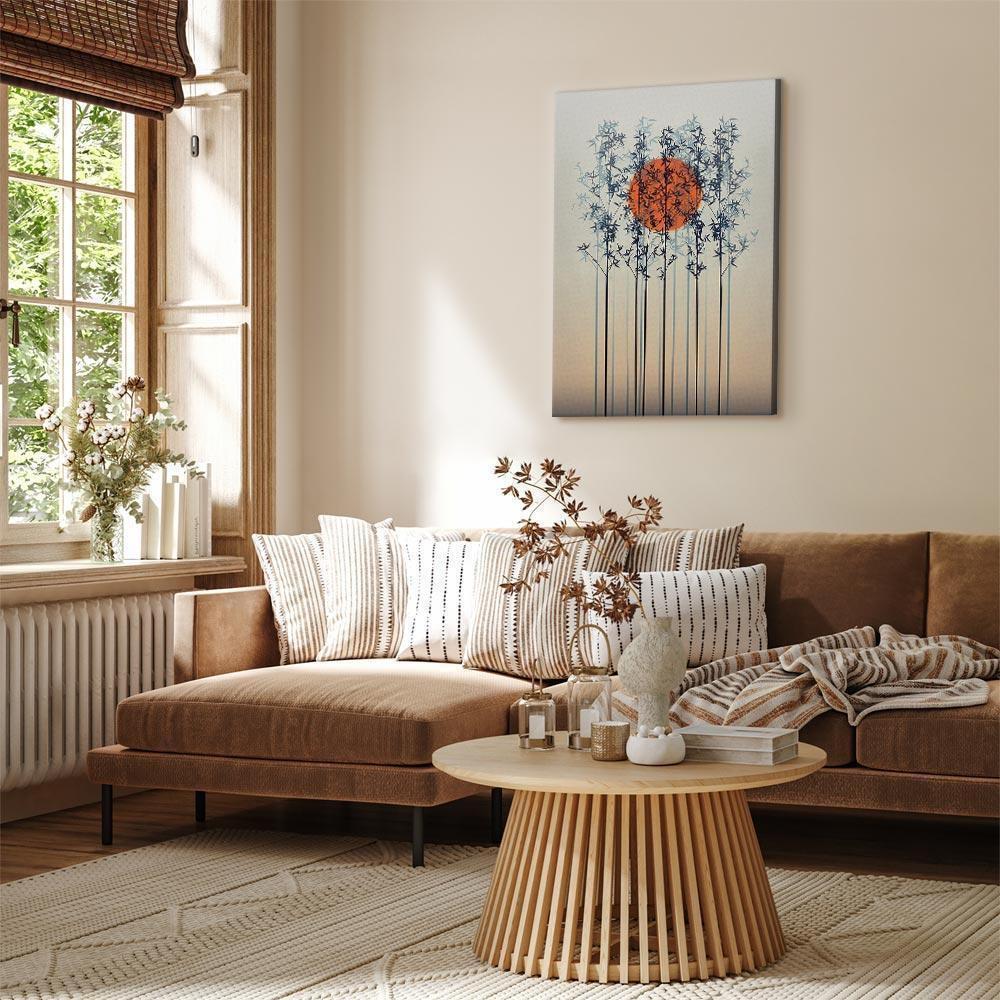 Leinwandbild - Lonely Twilight (1 Part) Vertical