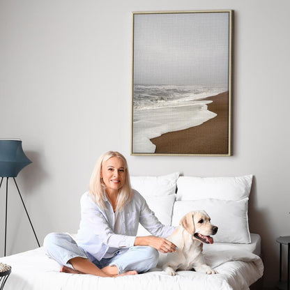 Leinwandbild - Autumnal Ebb (1 Part) Vertical